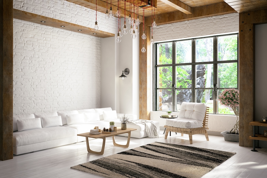 Why Is Indoor Air Quality (IAQ) Important? Loft room with cozy design.