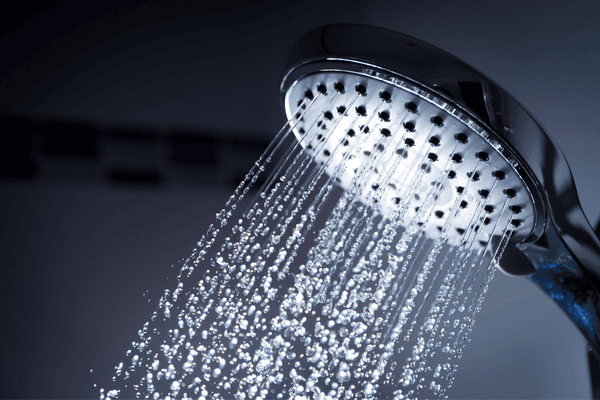 shower head close up